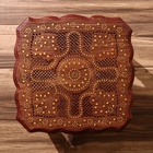 УЦЕНКА Столик кофейный, 44×44×40 см, дерево шишам - Фото 3