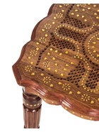 УЦЕНКА Столик кофейный, 44×44×40 см, дерево шишам - Фото 5