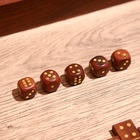 Игра настольная 2 в 1, домино, кубики, 19×6×5 см, дерево шишам - Фото 9