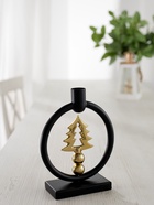 Подсвечник новогодний «Ёлочка», 18 см, металл - Фото 2