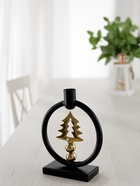 Подсвечник новогодний «Ёлочка», 18 см, металл - Фото 3