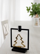 Подсвечник новогодний «Ёлочка», 18.5 см, металл - Фото 2