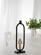 Подсвечник новогодний «Ёлочка», 33 см, металл - Фото 2