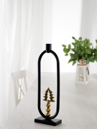 Подсвечник новогодний «Ёлочка», 33 см, металл - Фото 3