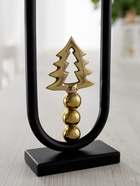 Подсвечник новогодний «Ёлочка», 33 см, металл - Фото 4