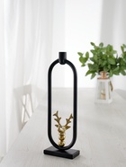 Подсвечник новогодний «Олень», 34 см, металл - Фото 3