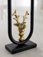 Подсвечник новогодний «Олень», 34 см, металл - Фото 4