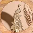 Сувенир интерьерный в деревянном кольце «Павлин», 30×8×33 см - Фото 4