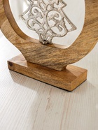 Сувенир интерьерный в деревянном кольце «Ёлочка», 25×8×28 см - фото 60951298