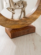 Сувенир интерьерный в деревянном кольце «Оленёнок», 30×8×33 см - фото 7570500
