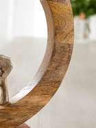 Сувенир интерьерный в деревянном кольце «Оленёнок», 30×8×33 см - фото 7570498