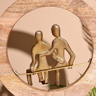 Сувенир интерьерный в деревянном кольце "Пара" 30х8х33 см - Фото 4
