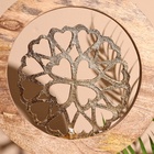 Сувенир интерьерный в деревянном кольце "Клевер" 30х8х33 см - Фото 4