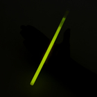 Неоновые светящиеся палочки, 30 см, желтый - Фото 4