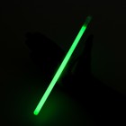 Неоновые светящиеся палочки, набор 3 шт., зеленый, 30 см - Фото 4