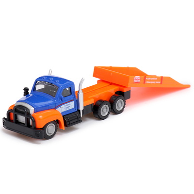 Грузовик металлический «Эвакуатор», с машинкой, цвет МИКС