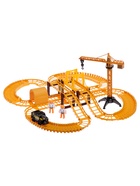 Автотрек «Стройка», с машинкой, краном и фигурками, работает от батареек - Фото 3