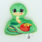 Магнит новогодний мягкий «Сказочных мгновений», змея - Фото 2