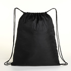 Мешок для обуви на шнурке, цвет чёрный - фото 24744717