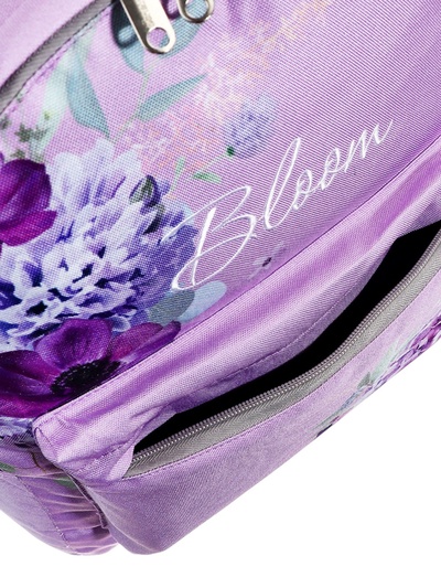 Рюкзак молодёжный 39×29×13 см, Erich Krause EasyLine 17L, Pastel Bloom
