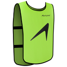 Манишка футбольная на резинке ONLYTOP, р. 50-56, цвет зелёный - Фото 2