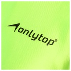 Манишка футбольная ONLYTOP, р. 50-56, на резинке, зелёная 10656005