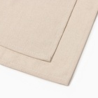 Фартук кухонный «Этель» ECO, 60×70 см, 70% хлопок, 30% лён, 190 г/м², молочный - Фото 6