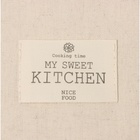 Фартук кухонный «Этель» ECO, 60×70 см, 70% хлопок, 30% лён, 190 г/м², молочный - Фото 9