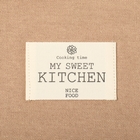 Мешочек текстильный «Этель» ECO, 27×34 см, 70% хлопок, 30% лён, 190 г/м², бежевый - Фото 3