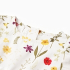 Платье-боди для девочки MINAKU "Цветы", цвет белый, рост 80-86 - фото 24732408