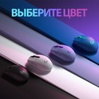 Мышь Logitech G305 белый оптическая (12000dpi) беспроводная USB (5but) - Фото 9