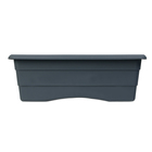 Ящик для цветов, 40 × 16 × 14 см, 6 л, графит - Фото 2