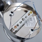 Люстра «Миллениум», 2×60 Вт Е27, хром/чёрный, 54×19×23 см - Фото 9