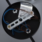 Люстра «Капель», 5×60 Вт Е27, чёрный, 55×55×25.5 см - Фото 8