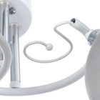 Люстра «Либи», 5×60 Вт Е27, белый, 60×60×24 см - Фото 7