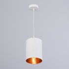 Люстра «Оазис», 1×60 Вт Е27, белый/золото, 15×15×30(100) см - Фото 2