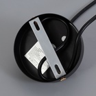 Люстра «Айрис», 1×60 Вт Е27, чёрный, 15×15×20(100) см - Фото 7