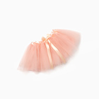 Юбка нарядная для девочки Крошка Я, персиковый, 17 см - фото 321816959