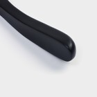 Плечики - вешалка для одежды LaDо́m Black Lotus, 43.5×3.5×28.5 см, деревянная, длинный крюк, широкие плечики - Фото 3