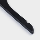 Плечики - вешалка для одежды LaDо́m Black Lotus, 38.5×1.6×26.5 см, длинный крюк, широкие плечики - Фото 3