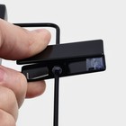 Вешалка для брюк и юбок LaDо́m Black Lotus, 35×1.1×24 см, длинный крюк, с зажимами, чёрная - Фото 5