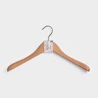 Плечики - вешалка для одежды LaDо́m Retro, 44.5×2.8×25.5 см, широкие плечики - Фото 4