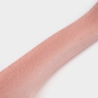 Плечики - вешалка LaDо́m Rose Gold, 45×6×23.5 см, покрытие вельвет, широкие плечики, розовые - Фото 6