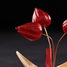 Сувенир "Тюльпан красный", селенит - Фото 5