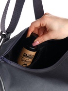 Сумка спортивная TEXTURA на молнии, с подкладкой, длинный ремень, маленький размер, серая - Фото 8