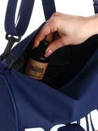 Сумка спортивная на молнии TEXTURA, с подкладкой, длинный ремень, маленький размер, с принтом, синяя - Фото 4