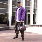 Сумка спортивная на молнии TEXTURA, с подкладкой, длинный ремень, маленький размер, с принтом, серая/белая - Фото 13