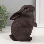 Фигурка  "Кролик №3 Серо-коричневый" 16 х 10,5 х 12,5 см - фото 321817363