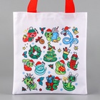 Мешок для конфет «Змея: Стикеры», детский шопер, 22×20 см - Фото 3