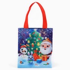 Мешок для конфет «Дед Мороз», детский шопер, 22×20 см - Фото 2